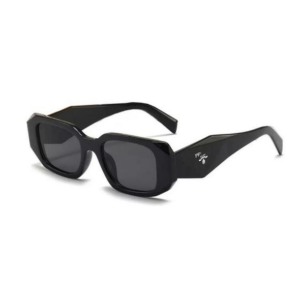 Neue PRA-Sonnenbrille. Damen-Polygon-Sonnenbrille mit schmalem Rahmen, Herren-Designer-UV-Schutz-Sonnenbrille