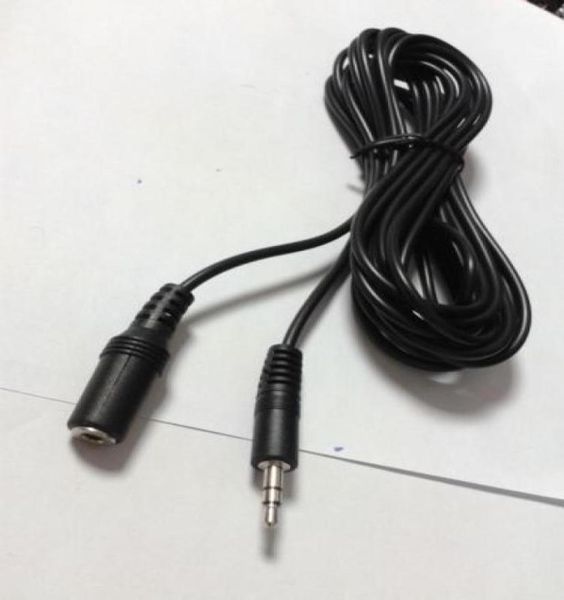 10 Stück 5 m 35 mm Stereo-Stecker auf 35 mm Buchse Audio-Kopfhörer-Verlängerungskabel 7757520