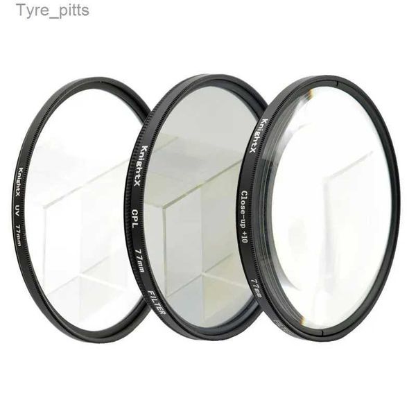 Filtri KnightX cpl polarizzatore circolare 49mm 52mm 58mm 67mm 72mm 77mm ND obiettivo macro close-up + 10 filtri per obiettivo fotocameraL2403