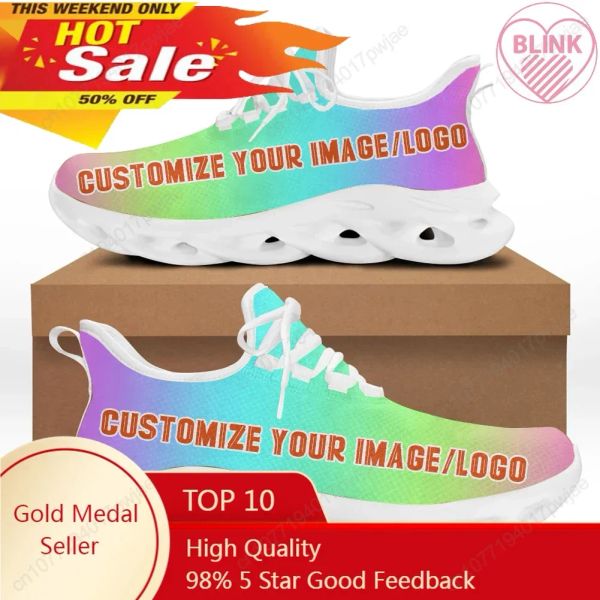 Scarpe personalizzate piatto personalizzano le tue immagini/logo scarpe pianeggianti comfort allaccia su sneaker per piattaforme per piattaforme zapatos mujer hot hot