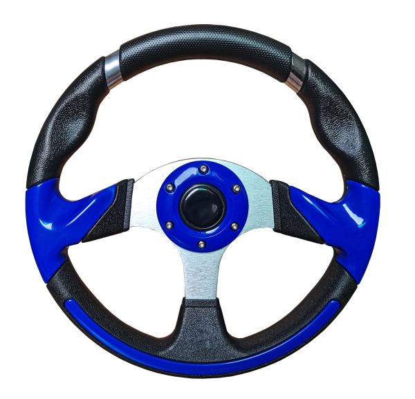 Accessori Volante per carrello da golf o adattatore per volante per la maggior parte dei carrelli da golf che utilizzano EZGO Club Car Yamaha (13,7 pollici)