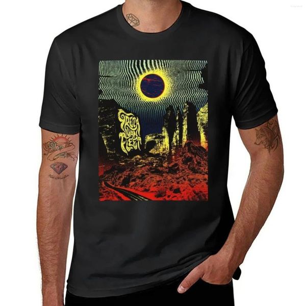 Regatas masculinas MOON T-Shirt Meninos Camisetas Brancas Anime Roupas Masculinas