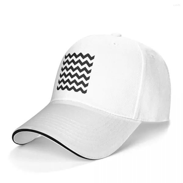 Caps de bola Twin Peaks Baseball Cap Black Lodge - Streetwear Men Women Hip Hop Hats Design University Snapback Gift