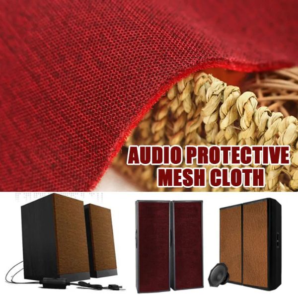 Lautsprecher 1/2/3M Verschlüsseltes verdicktes Lautsprechertuchgitter Audio-Stereo-Staubtuchfilter Mesh-Gewebe Radioakustisches Schutzzubehör