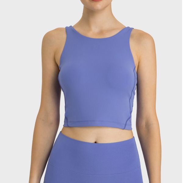 Outwear treinamento correndo sutiã esportivo gola alta à prova de choque anti deslizamento reunido yoga tanque superior para mulher almofada de peito yoga colete