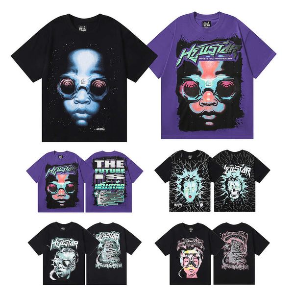 Ss T-Shirt Trendy Alien Jungen Bedruckt Lose Unisex Sommer Kurzarm