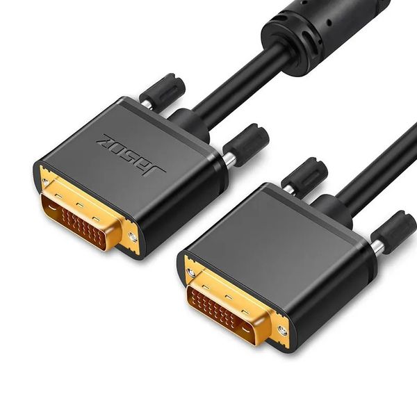 2024 DVI Cable 24+1 HD 2K Монитор, подключенный к настольной компьютерной графической карте, хост хоста с двумя каналами, кабель DATA DATA для 2K-монитора для монитора 2K