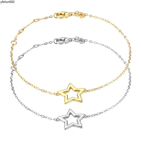 Mmb80 Bracciale in argento S925 più venduto con stella a cinque punte fortunata, moda, temperamento versatile, Yabao Vkck