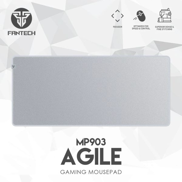 Коврики FANTECH AGILE MP903 игровой коврик для мыши, большие коврики для мыши, коврик для клавиатуры, коврик для мыши, водостойкое покрытие, противоскользящая строчка по краям