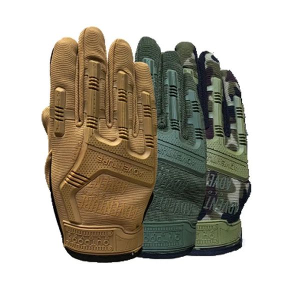 Homens luvas táticas militares dedo cheio luvas de combate anti-deslizamento caça luva tatica exército airsoft paintball guantes handschoenen