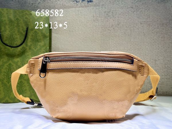 mini marsupio da 23 cm in rilievo Designer di lusso Tracolla regolabile di alta qualità Petto Moda Donna Borse a tracolla in vera pelle Cintura Marsupio 6458582