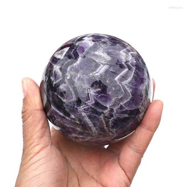 Estatuetas decorativas 1 Kg Natural Dream Amethy Crystal Spheres Healing Balls