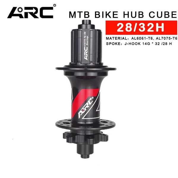 ARC MT-009 Boost MTB, втулка для горного велосипеда, куб, 32 отверстия, MTB, 141 мм, 28/32, задние втулки для велосипеда, 8, 9, 10, 11, 12 скоростей, QR Freehub HG XD/XDR MS 240308