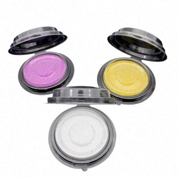 30/50/100 stücke Gold Leere Klare Runde Falsche Eyeles Aufbewahrungskoffer, DIY Elegante Gefälschte Eyeles Blisterverpackung, Augen-Make-up-Tool O4fZ #