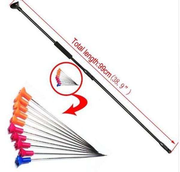 Dart Sports Blow Freccette Catapulta di qualità Caccia 10 pezzi Fionda Tiro all'aperto Pistola alta con il nuovo Gngxl