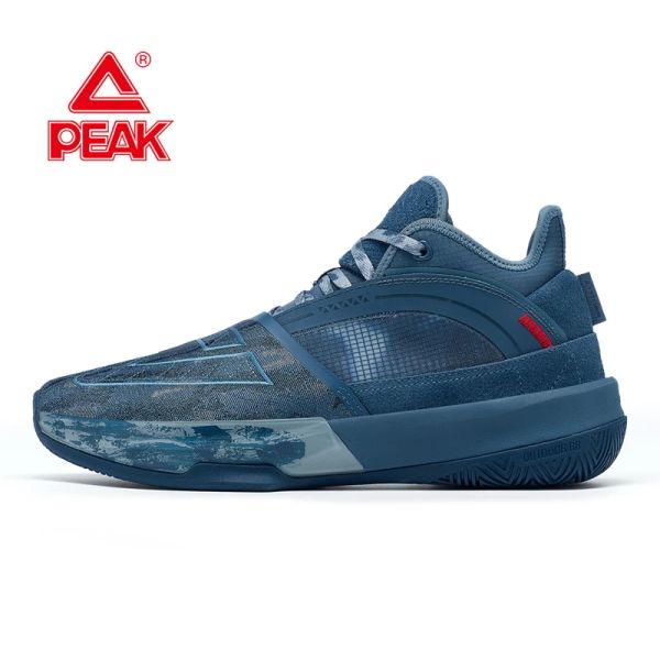 Sapatos Sapatos de basquete Peak Taichi Big Triangle Breathable Light Sports Tenis Sneakers competitivos para homens PLUS TAMANHO SUMPLEM ET24977A