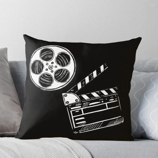 Pillow Movies Film And Clapperboard Throw Cases Dekorative Kissenbezüge S Cover