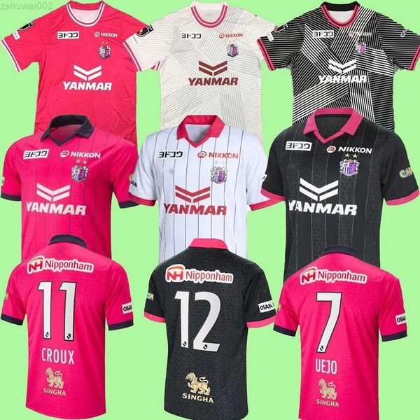 24 25 Cerezo Osaka Mens Futebol Jerseys J-League RIKU KIYOTAKE UEJO CROUX KAGAWA OKUNO MAKI Home Away 3ª Edição Limitada e Footbal