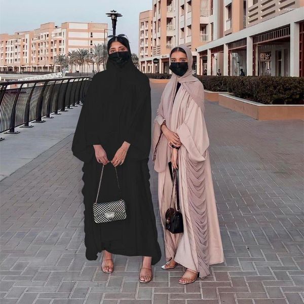 Roupas étnicas Última Moda Mulheres Dubai Turquia Kimono Robe Médio Oriente Vestido para Senhoras Islâmicas de Alta Qualidade