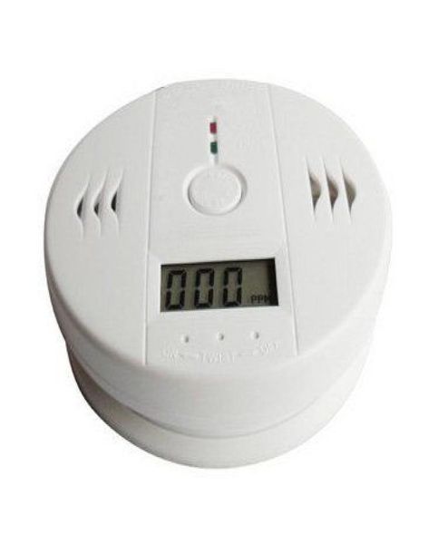 Alarme de aviso de segurança doméstica sensor independente sensor de gás monóxido de carbono co detector alarme com display lcd5304754