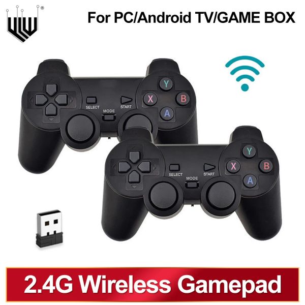 Gamepad Controller per gamepad wireless 2.4G Gamepad USB per Game Stick/Smart TV/TV Box/Scatola da gioco PC Joystick Console per videogiochi