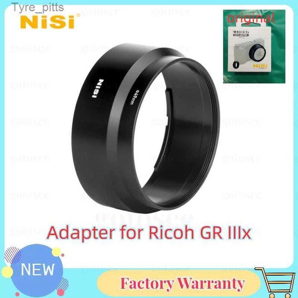 Outras lentes filtros NiSi 49mm tubo de filtro tampa de lente para Ricoh GR IIIx miniatura SLR acessórios de câmeraL2403