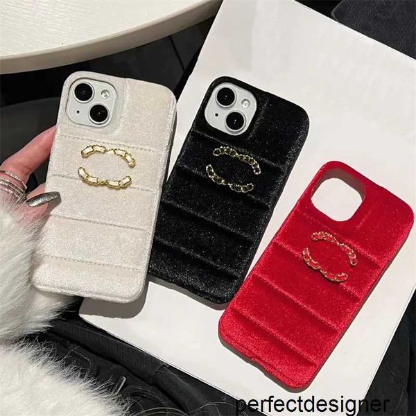 Designer designer iphone caso luxo ch casos de telefone para iphone 15 15pro 15promax phonecases mulher phonecase moda marca casos de telefone celular capa cyd23123006-5u12c