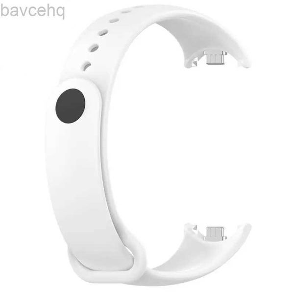 Uhrenarmbänder Mi Band 8 mit Gummiarmband für Mi Band 8, Metallstecker, TPU, NFC-Zubehör, Silikon-Smartwatch-Armband, Mi Band 8-Armband 24323