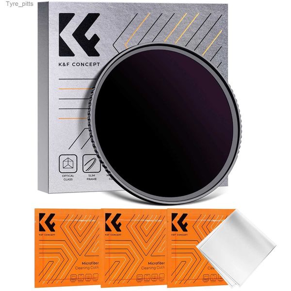 Фильтры K F Concept Nano-K Series ND100000 Солнечный фильтр Ультратемный фильтр ND 16,6 стоп с фиксированной нейтральной плотностью для объектива зеркальной фотокамеры FilterL2403