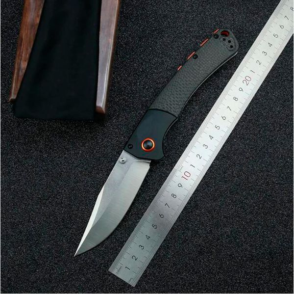 BM 15080 Hunt Crooked River Складные ножи 4,00 дюйма S30V Клинок с зажимом, ручки из углеродного волокна, нож для выживания на природе и самообороны