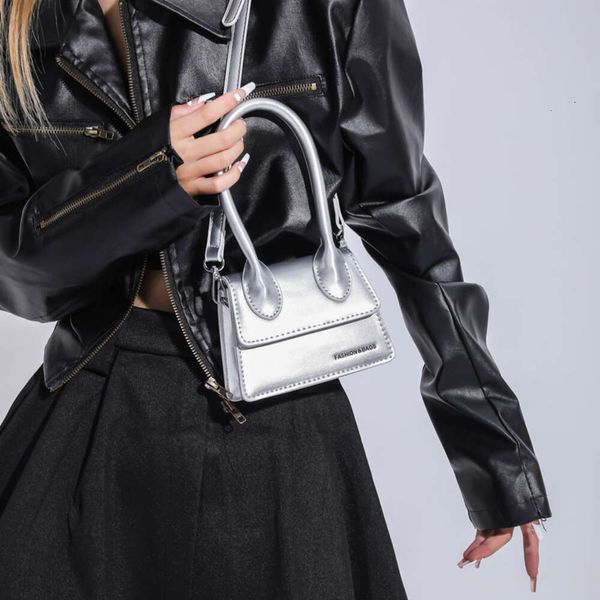 Loja barata nova bolsa 2024 na moda versão coreana estilo instagram pu crossbody cor sólida moda bolsa de um ombro