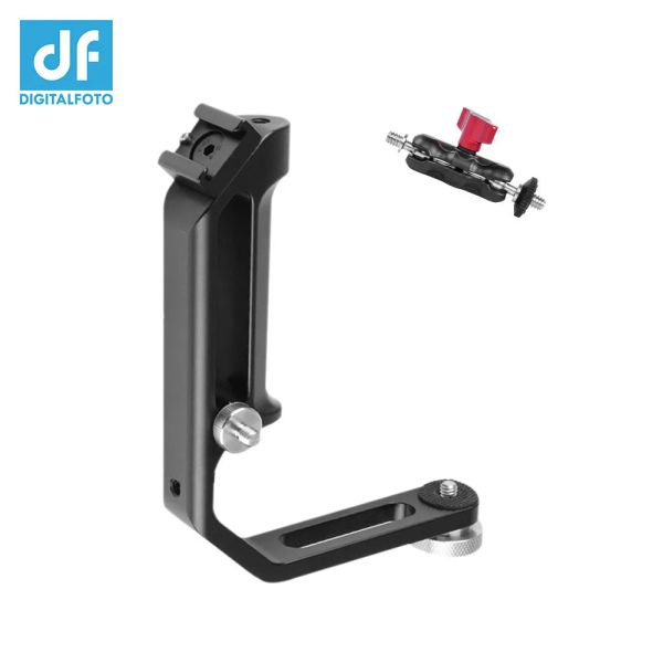 Heads df digitalfoto fotoğrafçılık m0667ii dji zhiyun feiyutech için soğuk ayakkabı montajı ile evrensel l braket tek kolu gimbals