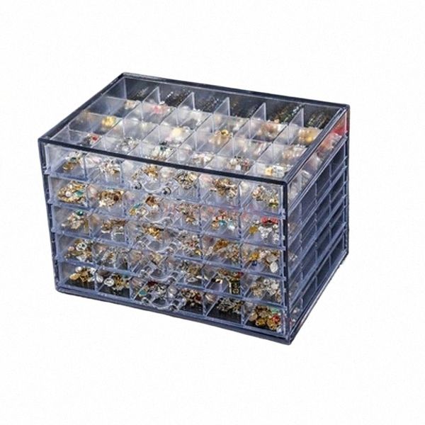 Nagel Schmuck Aufbewahrungsbox Werkzeug Transparent Mehrschichtige 120 Nagel Bohrer Box Classificati Aufbewahrungsbox Schublade Schmuck Verkauf c6XT #