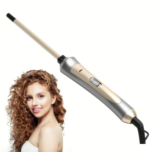 Friseursalon-Eisen 3/8 Zoll kleiner Lockenstab 9 mm Stab für kurze lange Keramik-Lockenwickler Thin Waver Drop-Lieferprodukte Pflege Styling zu Ot8Gf