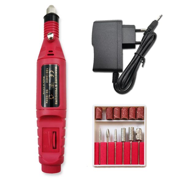 Учения Электрическая маникюр Manchine Professional Nail Drill Machin