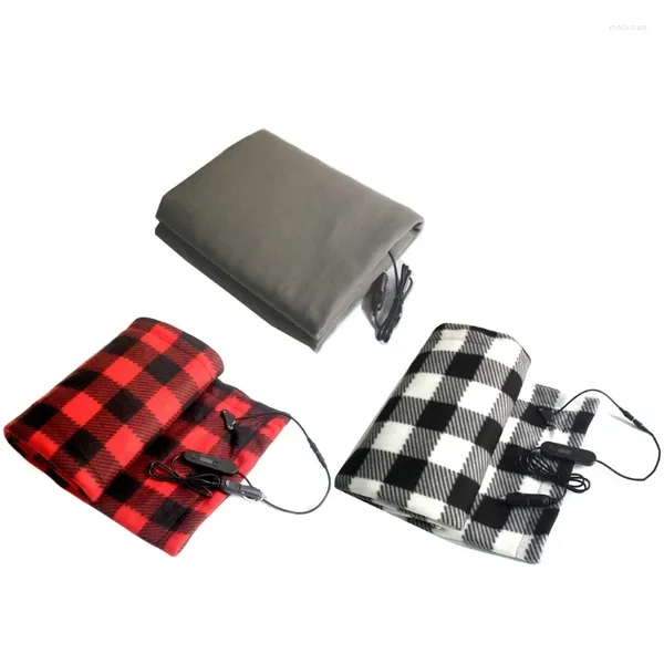 Capas de assento de carro 094D Cobertor de viagem lance de aquecimento (100x60cm) 12 para e RV