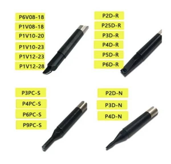 Dicas Isku P2dn P3dn P4dn Cinzel de cartucho de ferro de solda elétrico para equipamento robô de solda automática