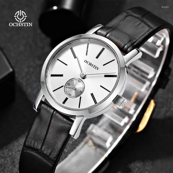 Orologi da polso OCHSTIN Modello 2024 Serie Parangon Perfection Orologio al quarzo da donna semplice e confortevole con movimento al quarzo giapponese ultrasottile