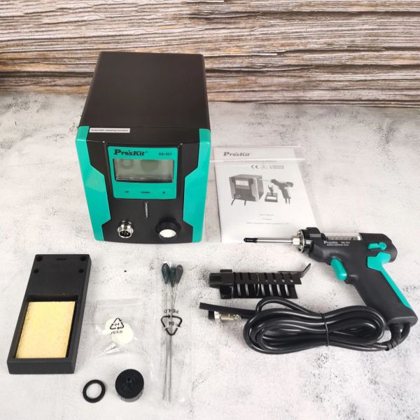 İpuçları Pro'skit SS331 Elektrikli Desoldering Tabanca Antistatik Yüksek Güçlü Güçlü Eşzaman