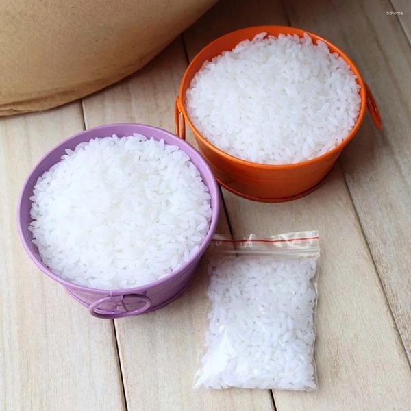 Dekorative Blumen zeigen Stütze Chinese Getreide Modell Künstliche Ornamente DIY POGRAY RICE FAKE SIMULATION