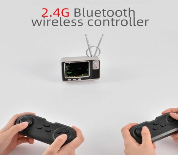 Mini console de jogos retrô para tv, console de videogame portátil, relógio digital embutido, 108 jogos diferentes para nes av out gv3007781685