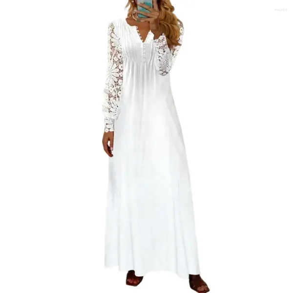 Повседневные платья Вечернее платье Однобортное стильное богемное платье с цветочным принтом Женская длинная одежда для свиданий