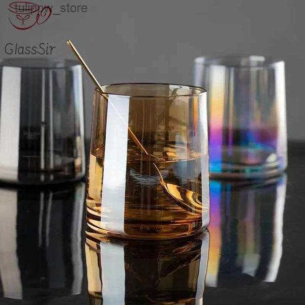 Weingläser, transparent, japanisches Whiskyglas, Tasse, Kristall, Wein, Cocktail und Glas, für Zuhause, Küche, Trinkgläser, 260 ml, kreative Geschenke, L240323