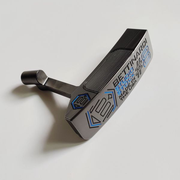 Brandneuer #8 Bettinardi Studio Stock Putter OEM Golfschläger 33/34/35 Zoll Stahlschaft mit Schlägerkopfabdeckung (Linkshänder)