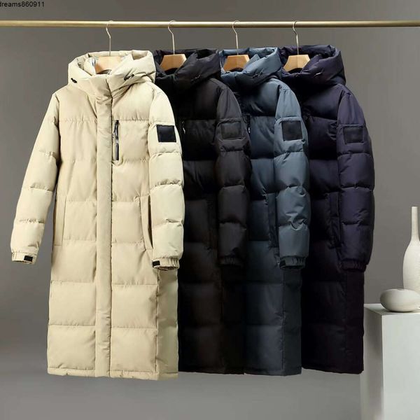 Designer scansione logo marca di lusso inverno giacca da puffer da uomo giù per uomini ispessimento abbigliamento in mantello caldo abbigliamento esterno giacche da esterno
