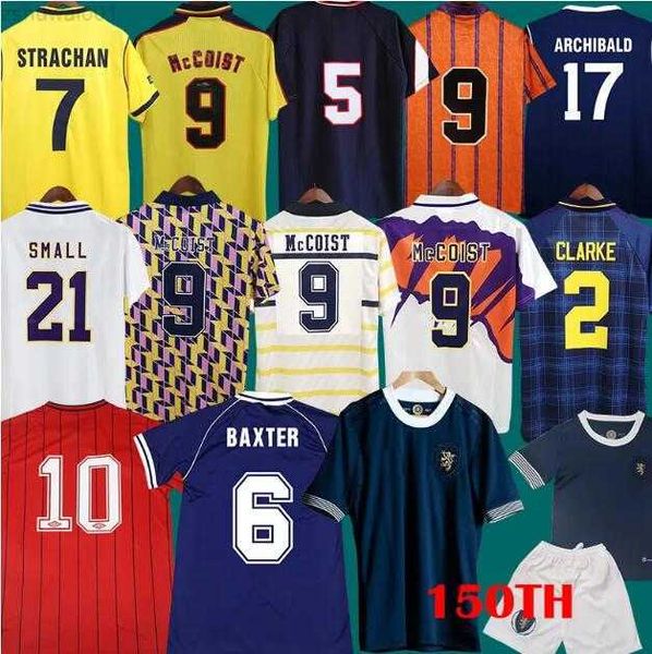 Retro 1978 1982 1986 1990 Weltmeisterschaft Schottland Fußballtrikots Fußballtrikots 1991 1992 1993 1994 1996 1998 2000 Vintage-Trikot-Kollektion STACHAN M LZL5