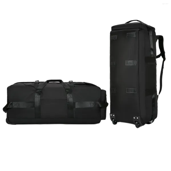 Сумки для хранения Расширяемый складной багаж Многофункциональный чемодан на колесиках Дорожная спортивная сумка Сумка-трансформер или большой рюкзак