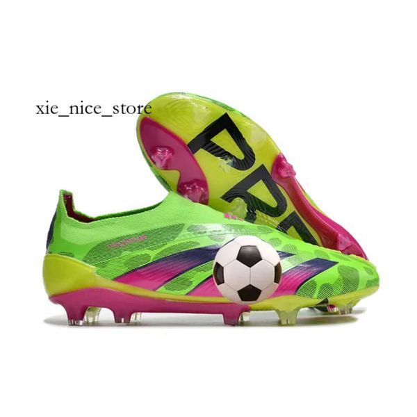 2024 Novos Sapatos de Futebol X Predator Elite FG Leyenda Realizado Copa do Mundo Chuteiras Balon Te Adoro Mi Histori L Rihla Sapatos de Futebol 6984