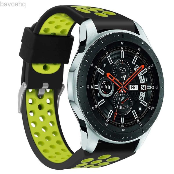 Ремешки для часов Samsung Gear S3 Frontier/Classic Galaxy Watch 3 45 мм 22 мм силиконовый ремешок Samsung Galaxy Watch 46 мм ремешок 24323