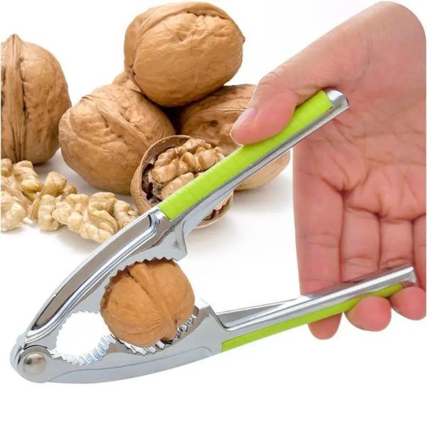 Legierung Klemme Zieh Cracker Nussknacker Schalmer Riss Mandel Mandel Walnuss Pekannüsse Haselnuss Filbert Nuss Nuts Sheller Clip -Werkzeuge